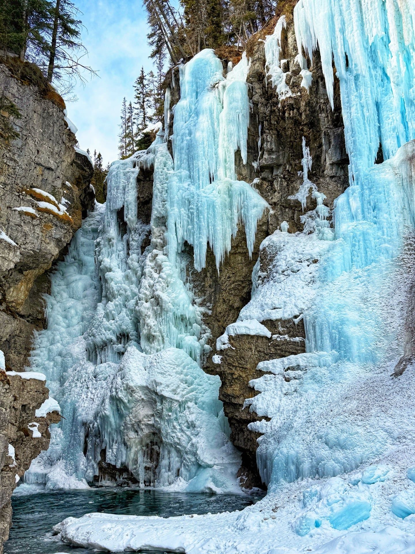 Johnston Canyon view