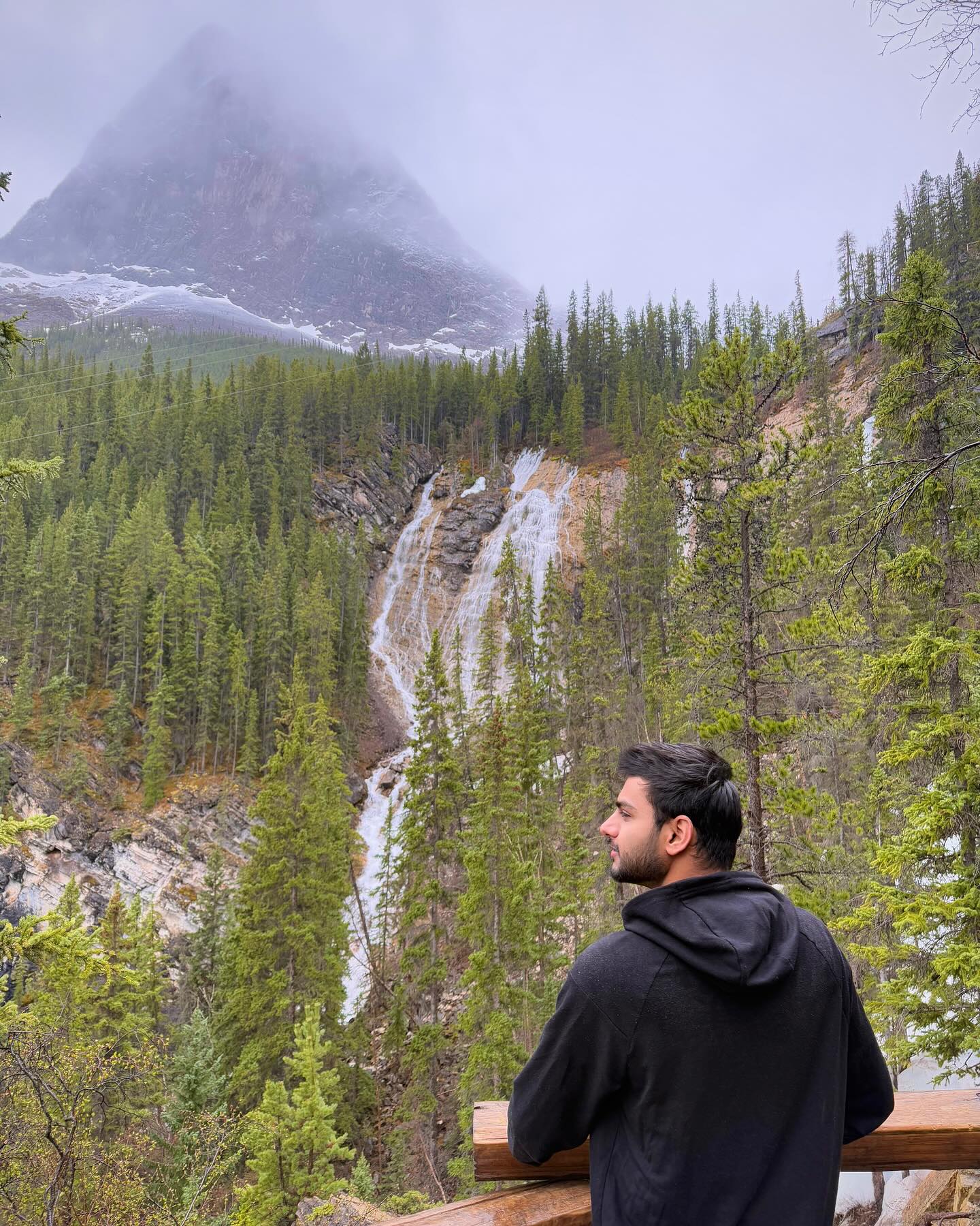 Johnston Canyon tour visitor photo